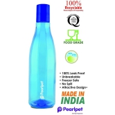 PearlPet - Blue Fridge Water Bottle ( Pack of 6 ) - Blue