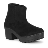 Ishransh - Black Women''s Ankle Length Boots - None