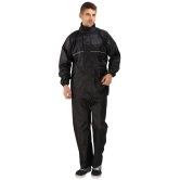 Goodluck Raincoat Set - Black - None