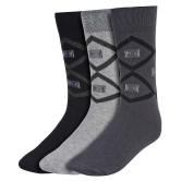 Creature Gray Formal Full Length Socks - Gray