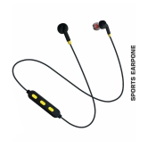 Neo N15 RBH Bluetooth Bluetooth Neckband On Ear 2 Hours Playback Magnetic earpeice IPX4(Splash & Sweat Proof) Yellow