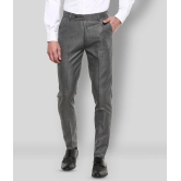 Inspire Clothing Inspiration - Grey Polycotton Slim - Fit Mens Formal Pants ( Pack of 1 ) - None