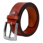 Leather World - Leather Men's Casual Belt ( Pack of 1 ) - None