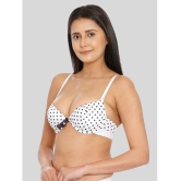 ILRASO - White Nylon Lightly Padded Women's Push Up Bra ( Pack of 1 ) - None