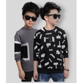 Force - Multi Color Cotton Boys Round neck ( Pack of 2 ) - None