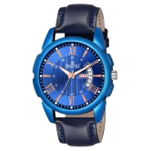 Swisstyle - Blue Leather Analog Men's Watch