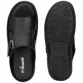 SHENCES - Black Mens Sandals - None