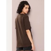 Dillinger Brown Cotton Loose Fit Womens T-Shirt ( Pack of 1 ) - None