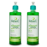 Naturals Care for Beauty Astringent Lotion for Face with Oily Skin and Pimples (Pack of 2 , 500ml each)