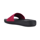 Campus - Pink Womens Slide Flip Flop - None