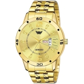 Abrexo Gold Stainless Steel Analog Mens Watch