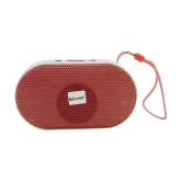 hitage BT-5.0 Crystal 5 W Bluetooth Speaker Bluetooth V 5.0 with USB,SD card Slot Playback Time 24 hrs Red - Red