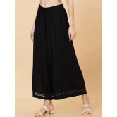 Flared Wide Leg Ethnic Palazzo