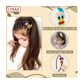 Lykaa Cartoon Hairbands For Baby Girls Mikki Mini Donald Kids headbands - Pack of 2 (Multicolor) - Multi