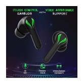 VEhop Voy Play Low Latency In Ear True Wireless (TWS) 48 Hours Playback IPX4(Splash & Sweat Proof) Low Latency,Powerfull bass -Bluetooth V 5.0 Black