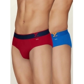 XYXX - Multicolor Cotton Mens Briefs ( Pack of 2 ) - None