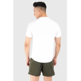 Fuaark White Polyester Slim Fit Mens Sports T-Shirt ( Pack of 1 ) - None