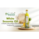 Farm Naturelle Virgin Sesame Oil, 5 LTR.