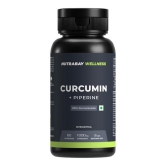 Nutrabay Wellness Curcumin with Piperine with 95% Curcuminoids - Natural Immune Support - 1000mg, 60 Veg Capsules