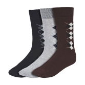 Creature Brown Formal Mid Length Socks - Brown