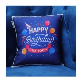 Ros - Blue Ceramic Gifting Printed Cushion