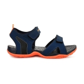 Campus - Navy Mens Floater Sandals - None