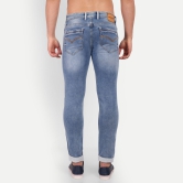 Meghz Men Slim Mid Rise Blue Jeans