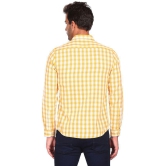 Ruggers - 100 Percent Cotton Regular Fit Yellow Men's Casual Shirt ( Pack of 1 ) - None