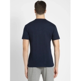 Jockey 2714 Mens Super Combed Cotton Rich Solid Round Neck T-Shirt - Navy - None