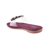 Shoetopia Maroon Womens Flats - None