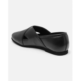 Action Action Ethnic Shoes For Men Black Mens Slip-on Shoes - None