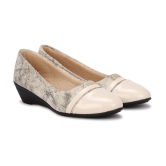 Ishransh - Beige Women''s Casual Ballerinas - None