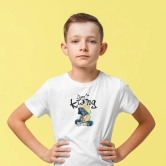 Filmkraft Official Jaadu Just Kid'ing T-shirt-White / 10-12 Years