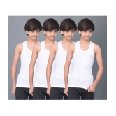 Dollar Bigboss Pack of 4 Boys Cotton Blend ( White ) - None