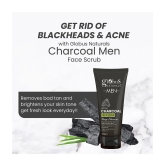 Globus Naturals Activated Charcoal Face Scrub for Men, 100gm