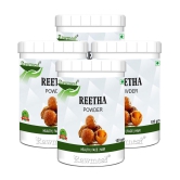 rawmest Reetha Powder Hair Scalp Treatment 400 g Pack of 4