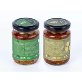 Ta Pickles | Mango Avakaya & Mango Olive Pickle | 150g [Pack of 2] Combo Made with Cold Pressed Oil | Homemade | Traditional Indian Taste | Natural |