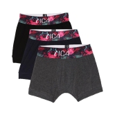 IC4 Boy's Fashion Trunk Combo Pack of 3 - None