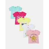 Donuts - Multi Baby Girl T-Shirt ( Pack of 5 ) - None