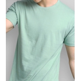 Paul Street - Green Cotton Blend Slim Fit Mens T-Shirt ( Pack of 1 ) - None