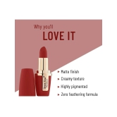 Seven Seas Intense Matte Color| Smooth Texture|Lip Comfort Velvet Matte Lipstick(Matte Red)