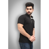 Forbro - Black Cotton Blend Regular Fit Men's T-Shirt ( Pack of 1 ) - None