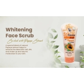 YC Whitening Facial Scrub With Papaya Extract 175ml-Pack of 2