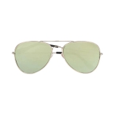 Creature - Silver Pilot Sunglasses ( Pack of 1 ) - Medium