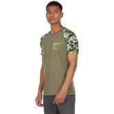 Colt - Cotton Blend Regular Fit Green Men's T-Shirt ( Pack of 1 ) - None