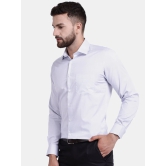 Premium Micro Checked Spread Collar Jacquard Cotton Formal Shirt