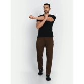 Zeffit - Coffee Cotton Blend Mens Trackpants ( Pack of 1 ) - None