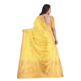 Handwoven Silk Saree with Tassel - Yellow