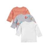 MINI KLUB Pack of 3 Baby Boys Cotton T-Shirt ( Multi ) - None