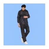 PPTHEFASHIONHUB Black Polyester Mens Raincoat ( Pack of 1 ) - 3XL